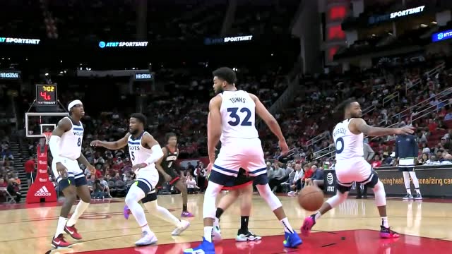 【2022年04月04日 森林狼vs火箭集錦】土超MVP不跟你鬧 申京風騷背傳泰特