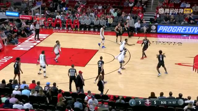 【2022年04月04日 森林狼vs火箭集錦】開場就是強降水天氣 小波特三分對飆比斯利