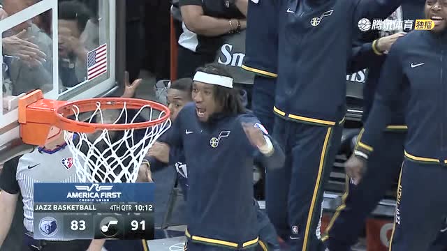 【2022年04月06日 灰熊vs爵士集錦】不會暴扣的射手不是好3D 豪斯滑翔空接驚艷全場