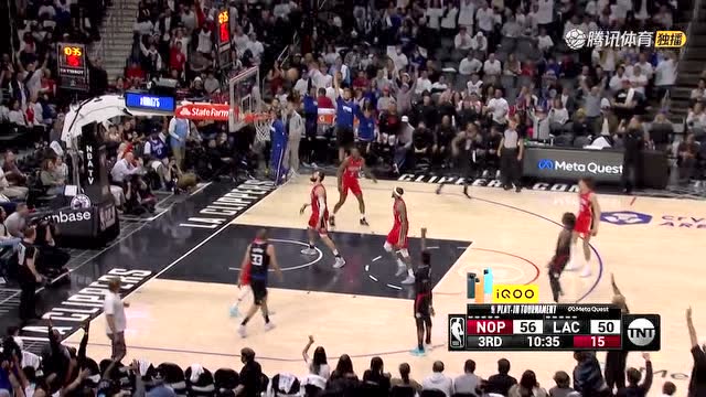 【2022年04月16日 鵜鶘vs快船集錦】雷吉莫里斯掀起快船反擊號(hào)角 一波12-0沖擊波讓鮑爾默起身慶祝