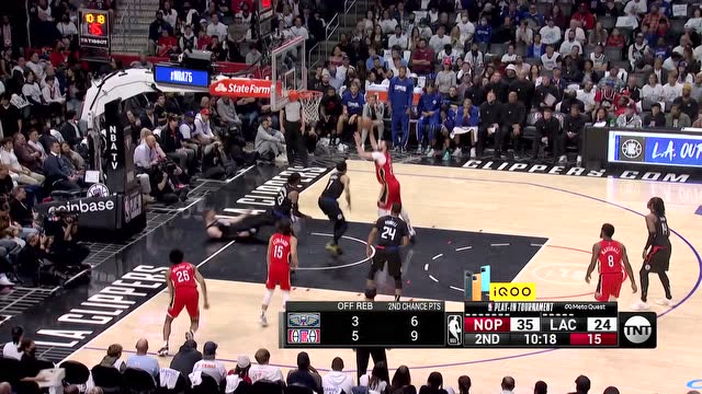 【2022年04月16日 鵜鶘vs快船集錦】老子英雄兒好漢 小南斯旋轉(zhuǎn)虐筐頂飛哈滕打進(jìn)
