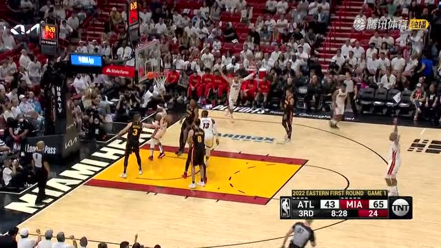 【2022年04月18日 老鷹vs熱火集錦】就是這么強勢！巴特勒飛天遁地雙手暴扣