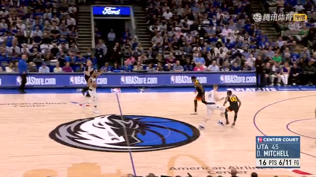 【2022年04月19日 爵士vs獨行俠集錦】團隊配合很重要！獨行俠多點連線助飛布洛克三分射大雕