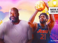 76人队的乔尔·埃姆比德(Joel Embiid)的比赛冠军锁定了四分之一世纪以来从未见过的NBA历史的史诗