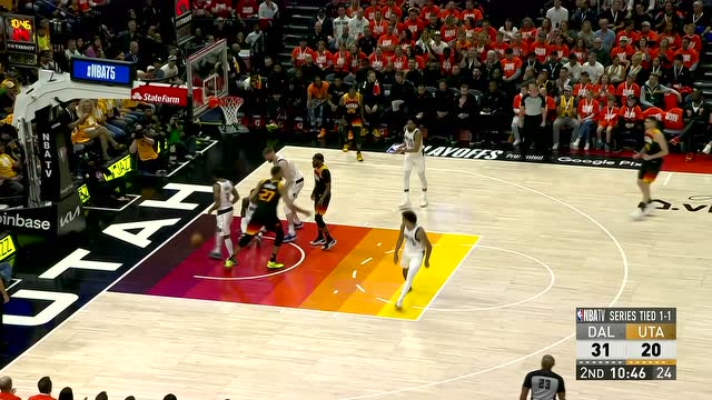 【2022年04月22日 独行侠vs爵士集锦】经验老到撕裂防守 康利突破小抛投无视防守