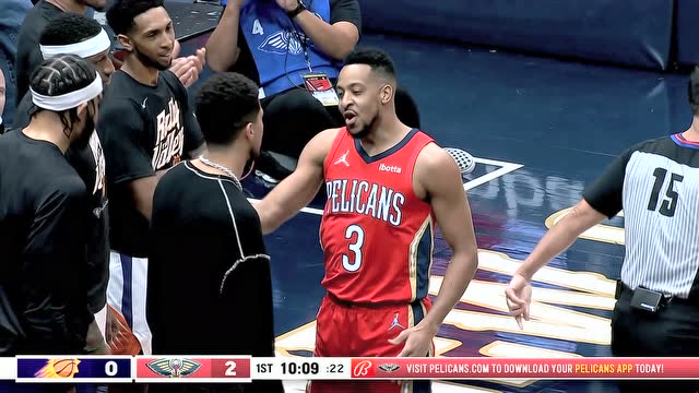 【2022年04月23日 太陽vs鵜鶘集錦】一點兒機會都不給你 瓦蘭丘納斯無情大帽扇飛布里奇斯