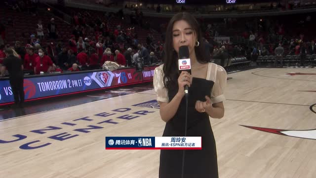 【2022年04月23日 雄鹿vs公牛集錦】前方連線霍樂(lè)迪：獲勝的關(guān)鍵是全隊(duì)的努力