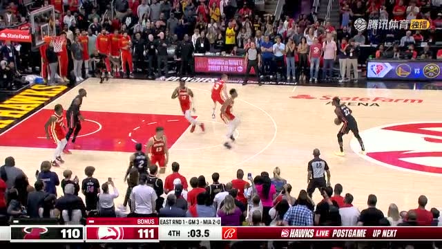 【2022年04月23日 熱火vs老鷹集錦】最后時(shí)刻投籃偏出 巴特勒錯(cuò)失絕殺憾負(fù)老鷹