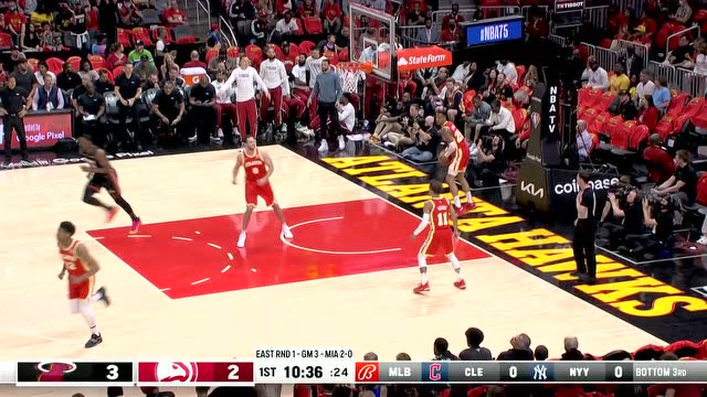 【2022年04月23日 熱火vs老鷹集錦】巴特勒靈光乍現(xiàn)擊地妙傳 阿德巴約把弓拉滿雙臂暴扣