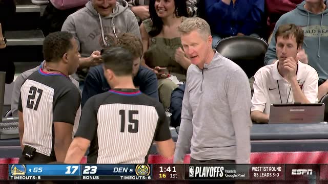 【2022年04月25日 勇士vs掘金集錦】NBA季后賽:勇士vs掘金第1節(jié)中文解說回放
