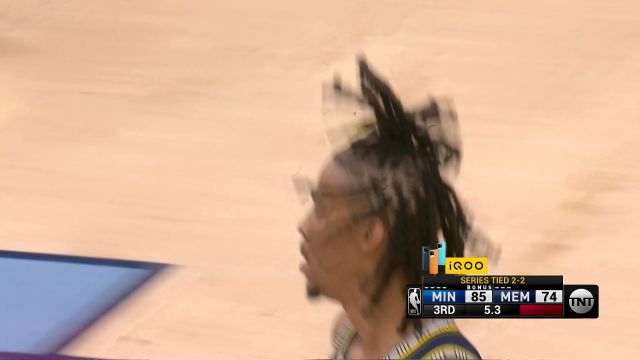 【2022年04月27日 森林狼vs灰熊集锦】会挽雕弓如满月 莫兰特惊天隔扣