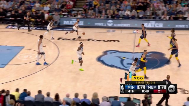 【2022年04月27日 森林狼vs灰熊集锦】少侠好腰 莫兰特拉杆看傻范德比尔特