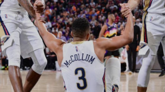 【2022年04月27日 鵜鶘vs太陽集錦】化身小鐵匠 麥科勒姆三分手感低迷僅得21分