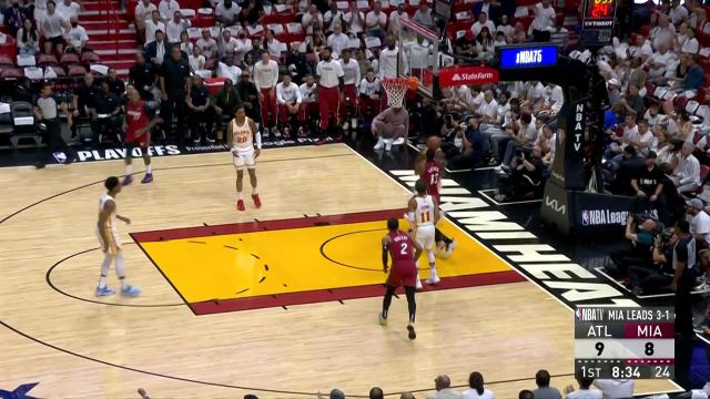 【2022年04月27日 老鹰vs热火集锦】火力全开 奥迪撕裂防线连砍8分