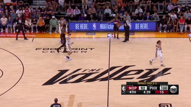 【2022年04月27日 鵜鶘vs太陽集錦】你的報應(yīng)就是我！阿爾瓦拉多后場連續(xù)逼搶造成保羅系列賽兩次8秒違例