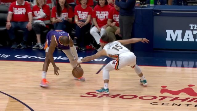 【2022年04月29日 太陽vs鵜鶘集錦】保羅暗招撞翻阿爾瓦萊多 回顧這兩人季后賽的高強(qiáng)度對抗！