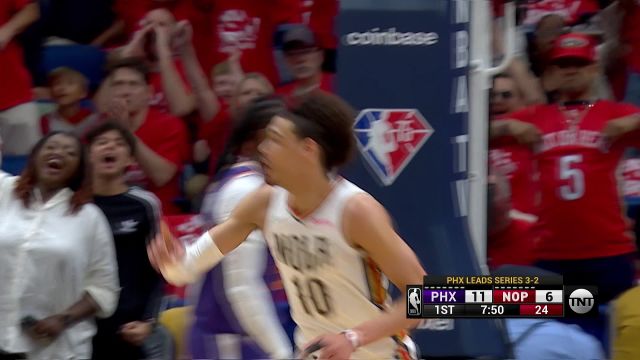 【2022年04月29日 太陽vs鵜鶘集錦】英格拉姆彩虹連線 海耶斯不負(fù)眾望扣籃得手