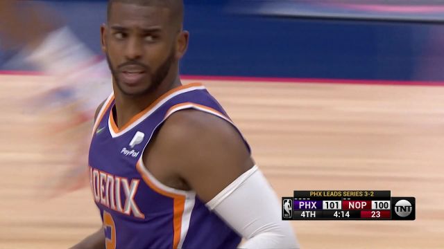 【2022年04月29日 太陽vs鵜鶘集錦】什么叫圣保羅??！保羅突破拋投球顛進(jìn)籃筐