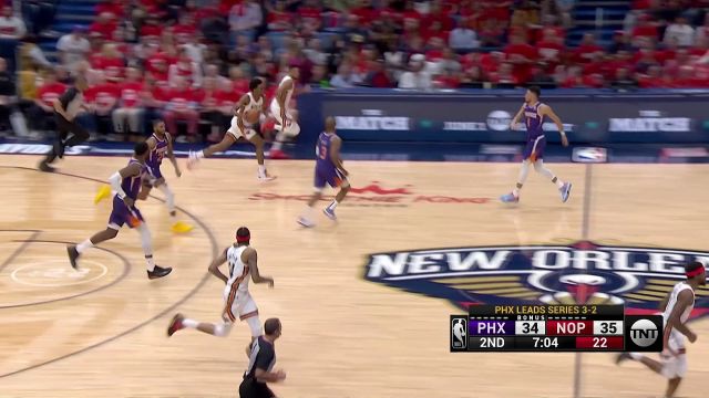 【2022年04月29日 太陽vs鵜鶘集錦】瓊斯直搗黃龍 信馬由韁突破上籃