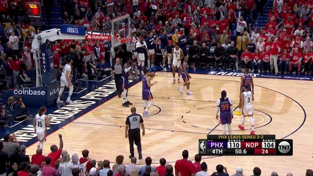【2022年04月29日 太陽vs鵜鶘集錦】真的穩(wěn)啊 南斯突破上籃強(qiáng)勢2+1