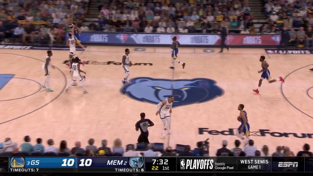 【2022年05月02日 勇士vs灰熊集錦】哇！快看！空中飛人！ 佩頓單手滑翔戰(zhàn)斧隔扣貝恩