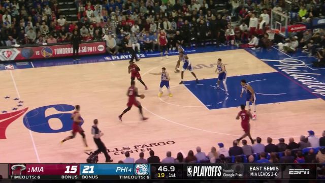 【2022年05月07日 热火vs76人集锦】希罗光速推进超车砸扣 苦曼巴突破如入无人之境
