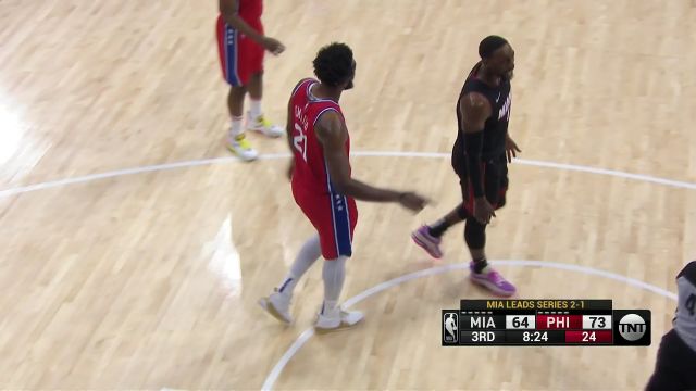 【2022年05月09日 热火vs76人集锦】犯规都拦不住 恩比德中距离连连单吃阿德巴约
