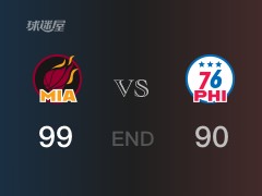 【戰(zhàn)況】熱火戰(zhàn)勝76人，巴特勒32+8+4