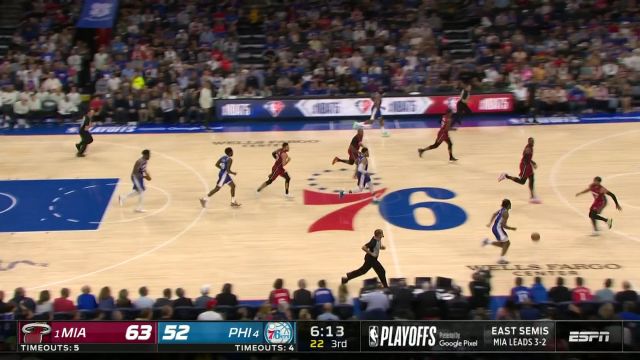 【2022年05月13日 熱火vs76人集錦】一晃就飛可還行 巴特勒跳投2+1直接給恩比德打到心態(tài)爆炸