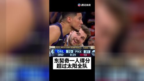 【2022年05月16日 独行侠vs太阳集锦】太阳抢七滑铁卢！东契奇竟一人得分超过太阳全队