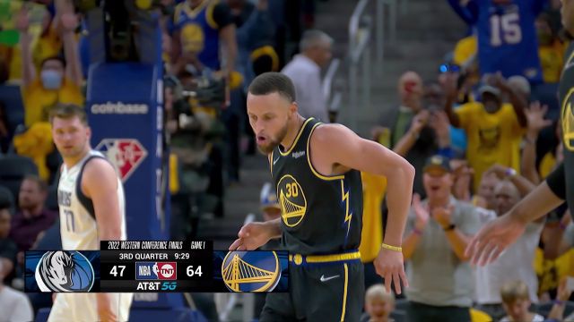 【2022年05月19日 独行侠vs勇士集锦】不愧是库中锋!库里砍21分12篮板率队取开门红