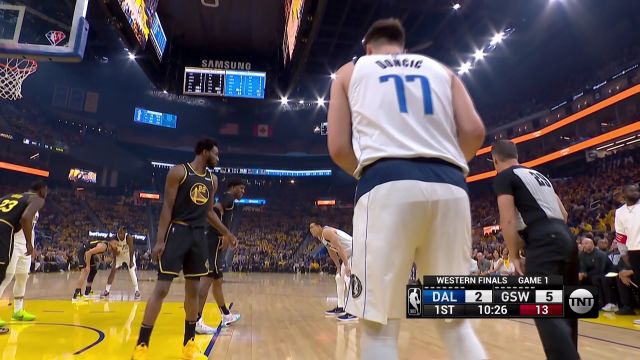 【2022年05月19日 独行侠vs勇士集锦】东契奇破解底线发球难题 颜射卢尼作出回应