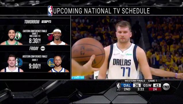 【2022年05月19日】NBA西部决赛G1：独行侠vs勇士第2节中文解说回放