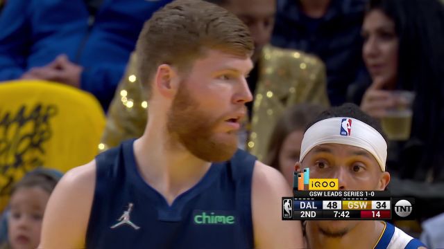 【2022年05月21日 獨行俠vs勇士集錦】貝坦晃開李突破打進 電風扇弧頂三分球