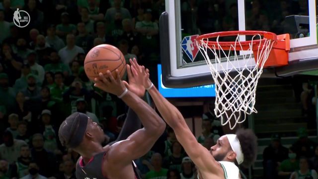 【2022年05月24日 熱火vs凱爾特人集錦】這個男人確實是硬 巴特勒空中懟飛懷特強硬上籃打進