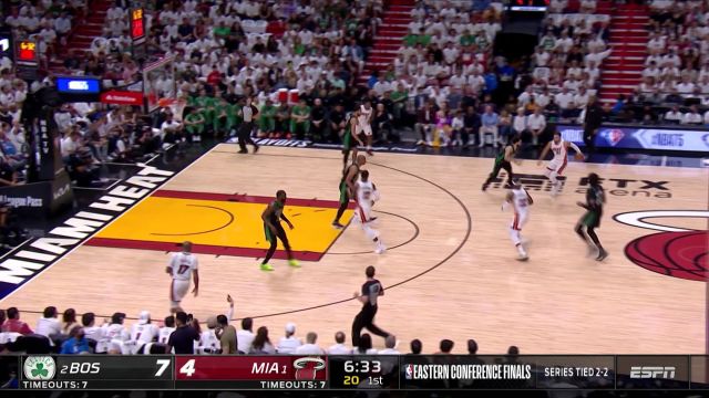 【2022年05月26日 凱爾特人vs熱火集錦】巴特勒：我是自己人！熱巴一飛沖天騎著巴特勒殘暴補扣