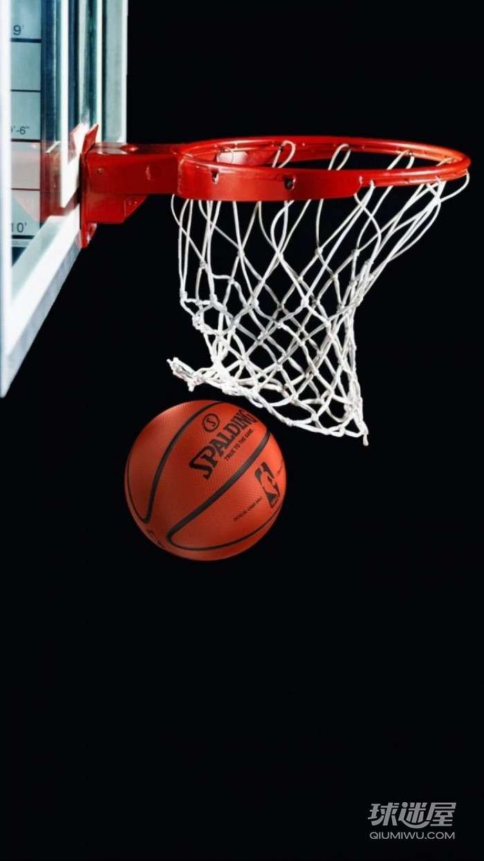 篮球的魅力，球场上的篮球超清手机壁纸（A67）
