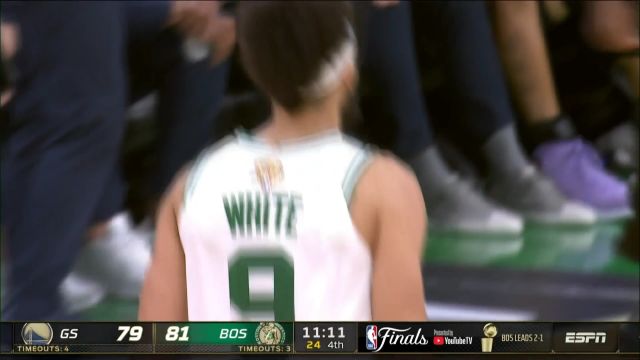 【2022年06月11日 勇士vs凱爾特人集錦】生孩子疊加buff石錘！貓三兒看小白進(jìn)三分后懷疑人生