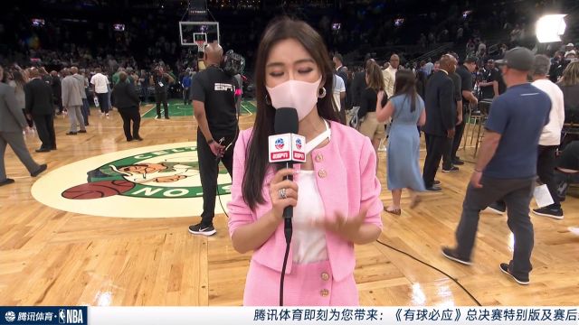 【2022年06月11日 勇士vs凱爾特人集錦】周玲安采訪普爾：我一直尋找快攻的機(jī)會(huì) 庫(kù)里的表現(xiàn)很瘋狂