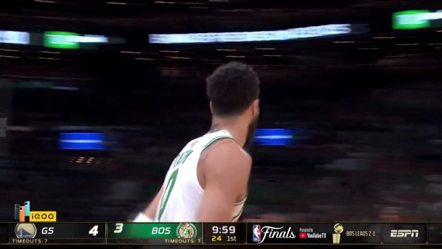 【2022年06月11日 勇士vs凱爾特人集錦】狙擊手已就位 塔圖姆手起刀落三分命中