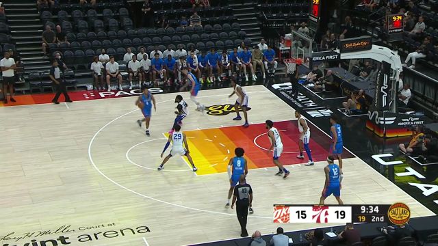 【2022年07月08日 雷霆vs76人集锦】一个人就是一道防线！小福斯特篮下连送大帽