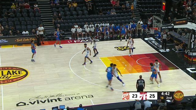 【2022年07月08日 雷霆vs76人集锦】吉迪小手一甩送妙传 转移弱侧助阿龙维金斯三分穿心