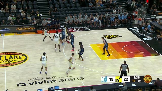 【2022年07月08日 灰熊vs爵士集锦】霍姆斯利炮弹直传轰穿防线 卡伯科洛内线吃饼暴力炸筐