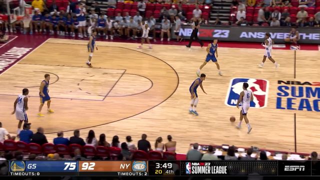 【2022年07月09日】NBA夏季聯(lián)賽：勇士vs尼克斯 第4節(jié)中文解說回放