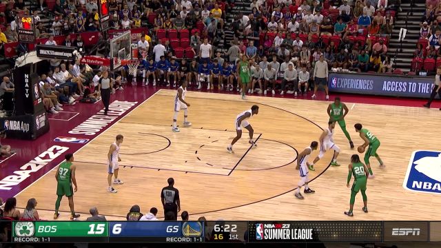 【2022年07月13日】NBA夏季聯(lián)賽：凱爾特人vs勇士 第1節(jié)