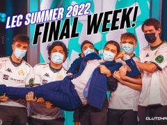  LEC夏季2022第8周:最后的常规赛周 