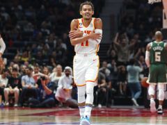 TraeYoung在阿布扎比的季前胜利中以31分的上半场表现