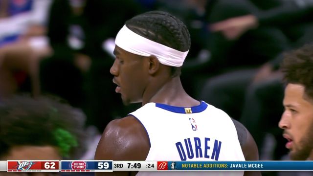 【2022年10月12日】NBA季前賽:雷霆vs活塞第3節(jié)中文解說回放