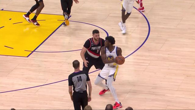 【2022年10月12日】NBA季前賽：開拓者vs勇士第2節(jié) 中文解說回放