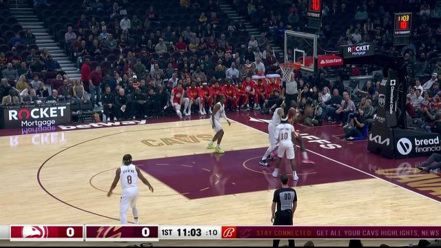 【2022年10月13日 老鹰vs骑士集锦】纵然你是饼皇在我这也不好使！阿伦无情大帽扇飞卡佩拉